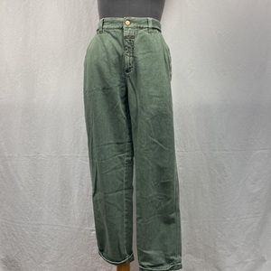 Closed „Franck“ high rise pants trousers green 28